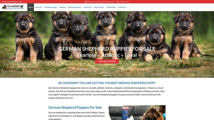 Classicgermanshepherdhome.com - Germanshepherd Puppy Scam Review