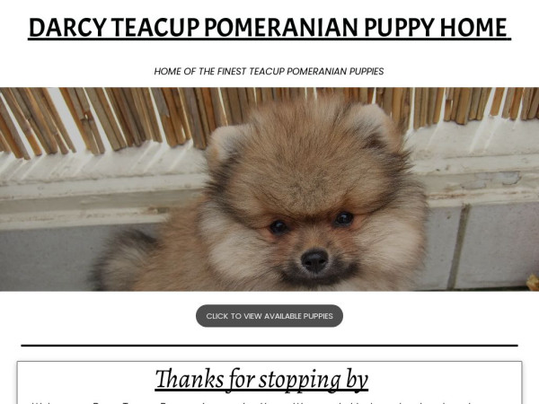 Darcypomeranianparadise.com - Pomeranian Puppy Scam Review