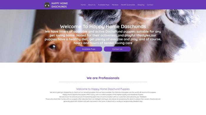 Happyhomedaschunds.com - Dachshund Puppy Scam Review