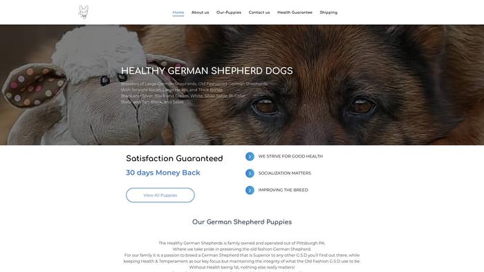 Healthygermanshepherddogs.com - Germanshepherd Puppy Scam Review