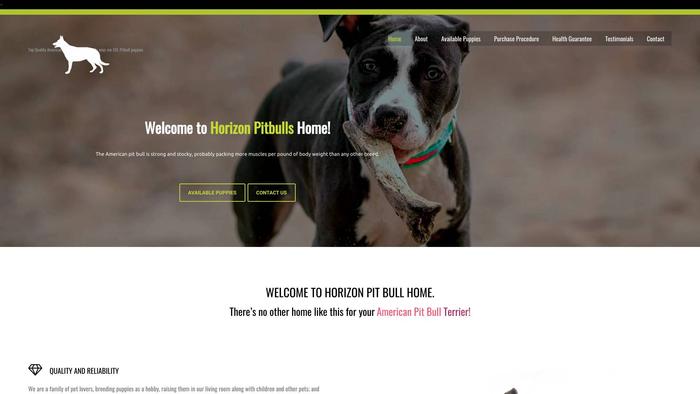 Horizonpitbullshome.com - Pit Bull Puppy Scam Review