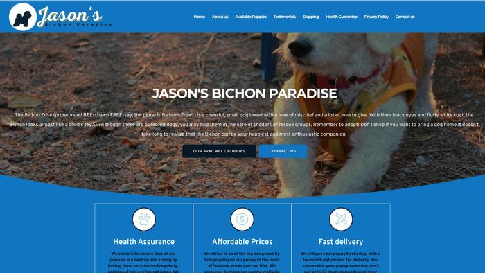 Jaysonsbichonparadise.com - Bichon Frise Puppy Scam Review