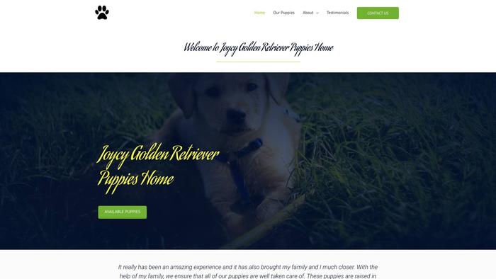 Joycygoldenretrieverpuppieshomes.com - Golden Retriever Puppy Scam Review