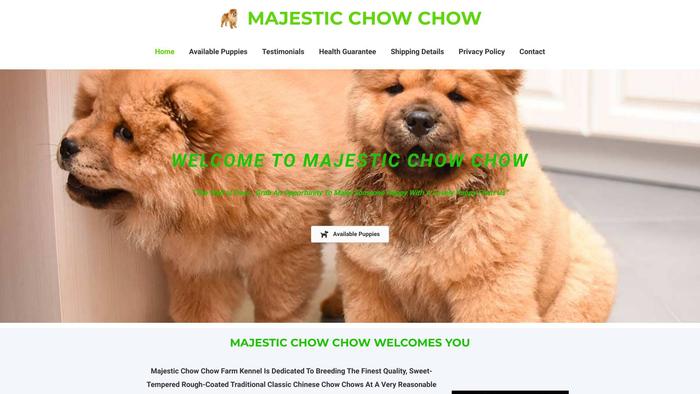 Majesticchowchow.com - Chowchow Puppy Scam Review