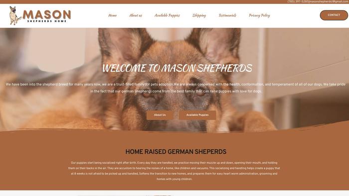 Masonshepherds.com - Germanshepherd Puppy Scam Review