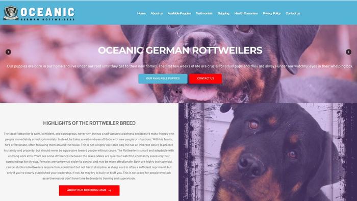 Oceanicgermanrottweilers.com - Germanshepherd Puppy Scam Review