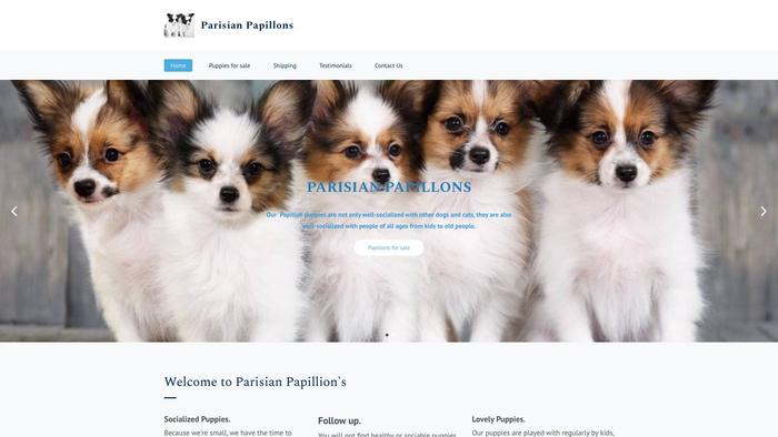 Parisianpapillons.com - Papillon Puppy Scam Review