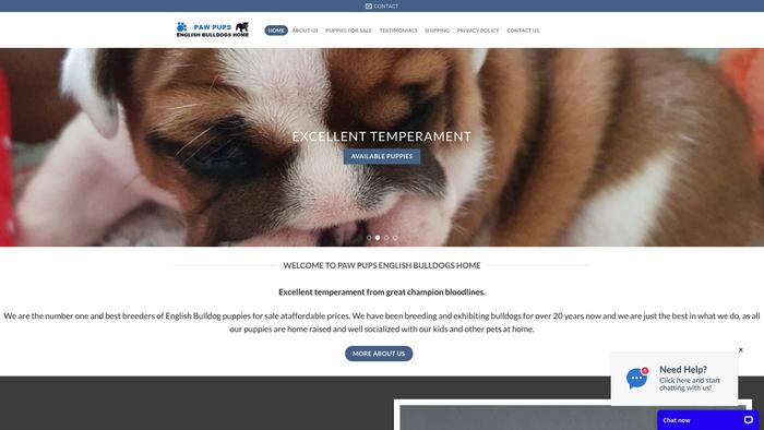 Pawpupsenglishbulldogshome.com - English Bulldog Puppy Scam Review