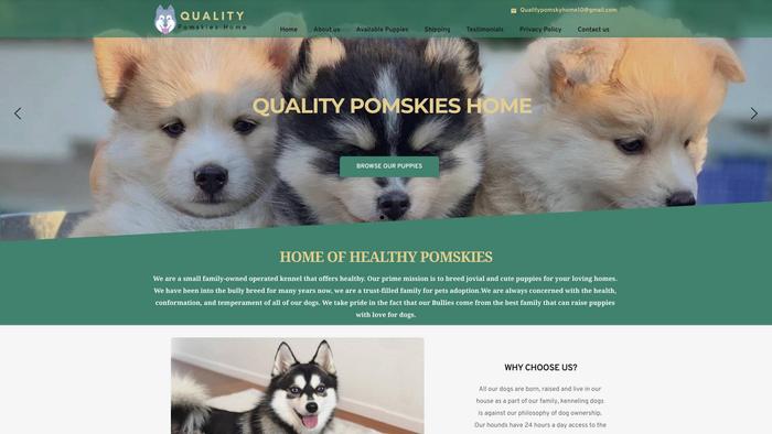 Qualitypomskieshome.com - Pomeranian Puppy Scam Review