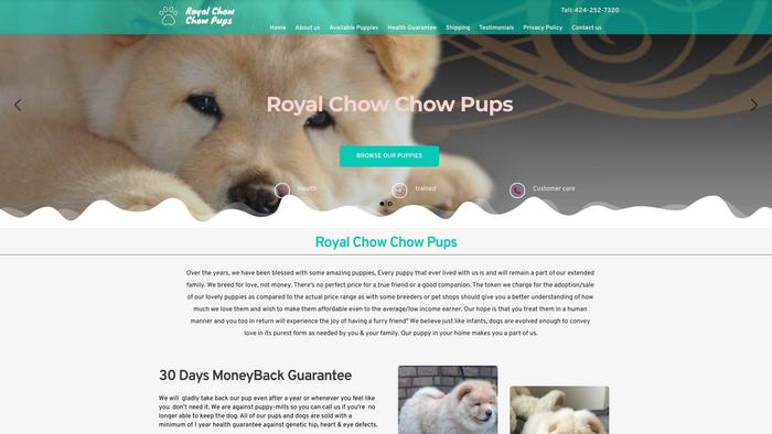 Royalchowchowpups.com - Chowchow Puppy Scam Review