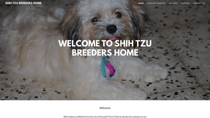 Shihtzubreedershome.net - Shihtzu Puppy Scam Review