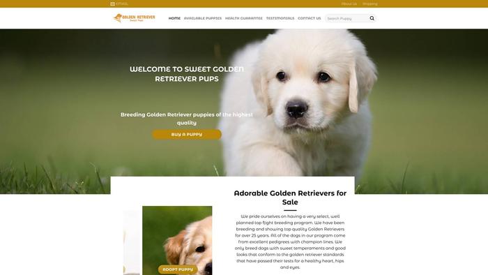 Sweetgoldenretrieverpups.com - Golden Retriever Puppy Scam Review