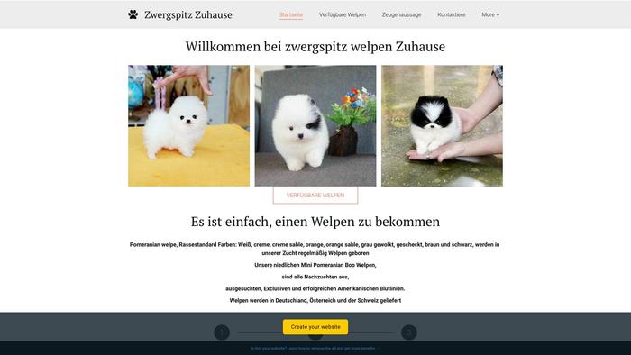 Zwergspitzwelpen.net - Japanese Spitz Puppy Scam Review