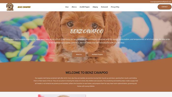 Benzcavapoo.com - Cavapoo Puppy Scam Review