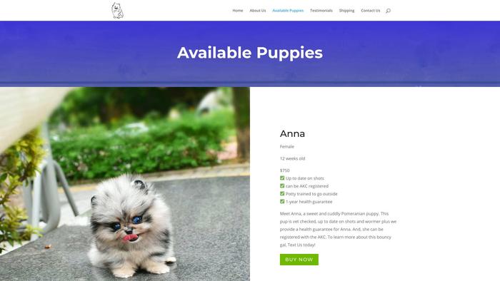 Christmaspomeranianpups.com - Pomeranian Puppy Scam Review