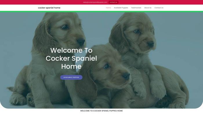 Cockerspaniellpuppies.com - Cockerspaniel Puppy Scam Review