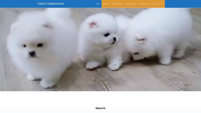 Finestpomeranians.com - Pomeranian Puppy Scam Review