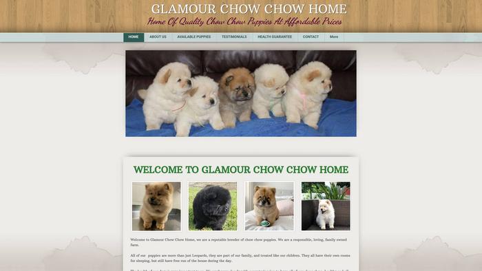 Glamourchowchows.com - Chowchow Puppy Scam Review