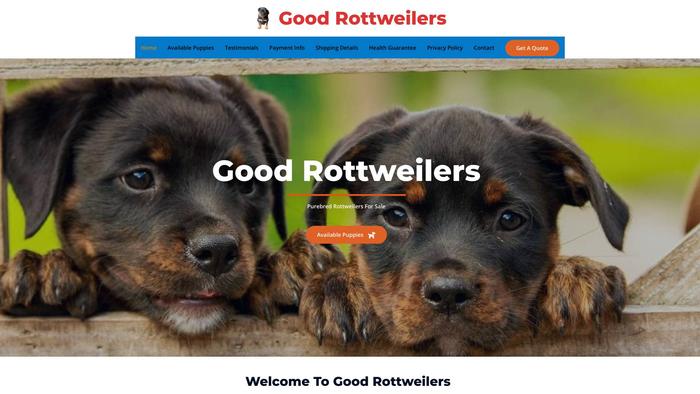 Goodrottweilers.com - Rottweiler Puppy Scam Review