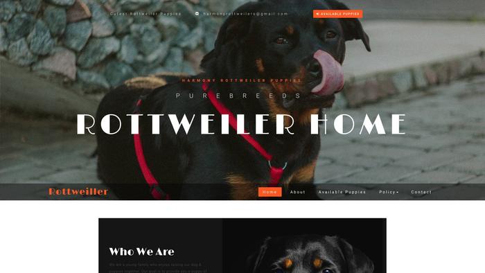 Harmonyrottweilers.com - Rottweiler Puppy Scam Review