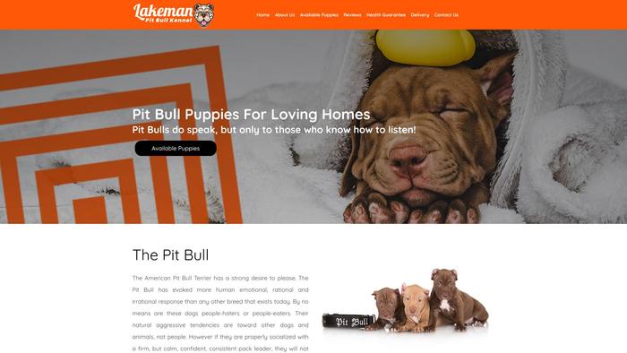 Lakemanpitbullkennel.com - Pit Bull Puppy Scam Review