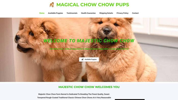 Magicalchowchowpuppies.com - Chowchow Puppy Scam Review