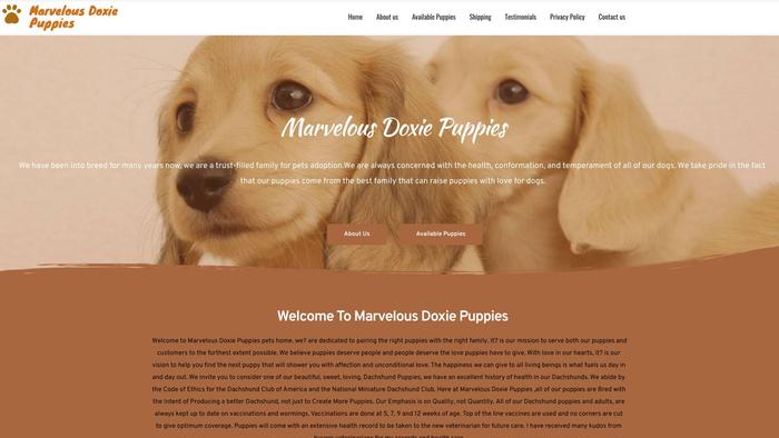 Marvelousdoxiepuppies.com - Dachshund Puppy Scam Review