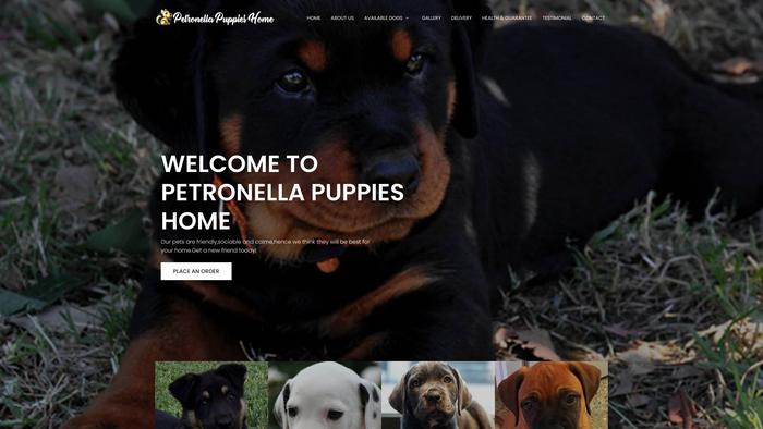 Petronellapuppieshome.com - Doberman Pinscher Puppy Scam Review