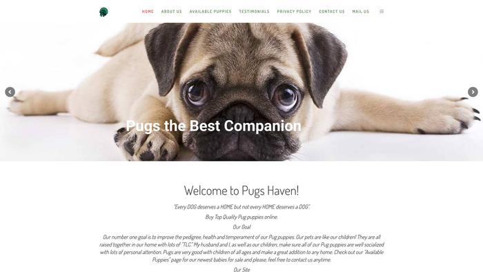 Pughavens.com - Pug Puppy Scam Review