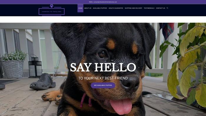 Rottweilersforfamilyhomes.com - Rottweiler Puppy Scam Review