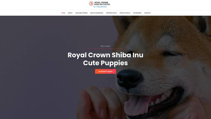 Royalcrownshibainupups.com - Shibhainu Puppy Scam Review