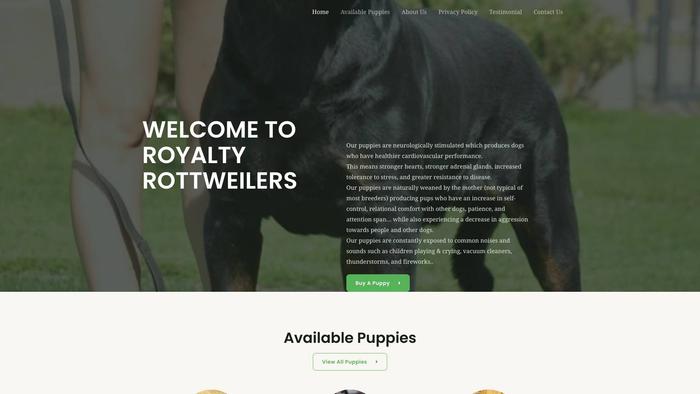 Royaltyrottweilers.com - Rottweiler Puppy Scam Review