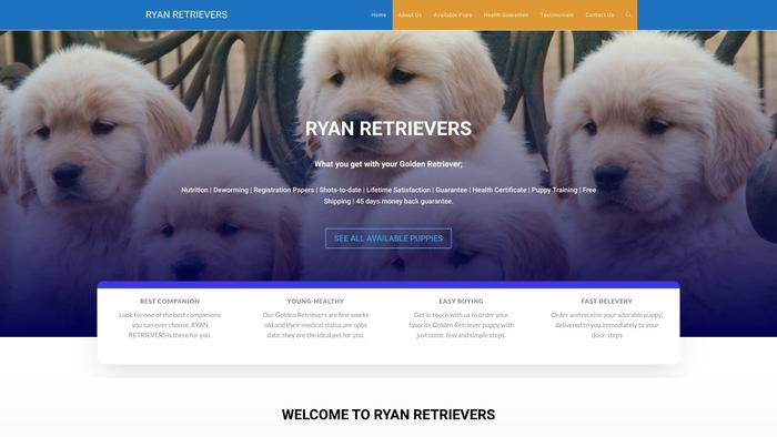 Ryanretrievers.com - Golden Retriever Puppy Scam Review