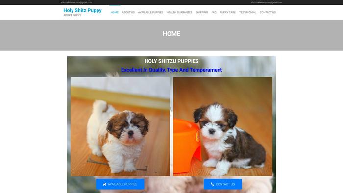 Shihtzu4homes.com - Shihtzu Puppy Scam Review