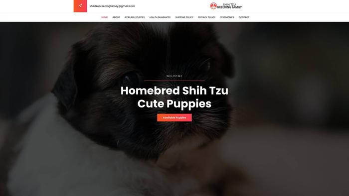 Shihtzubreedingfamily.com - Shihtzu Puppy Scam Review