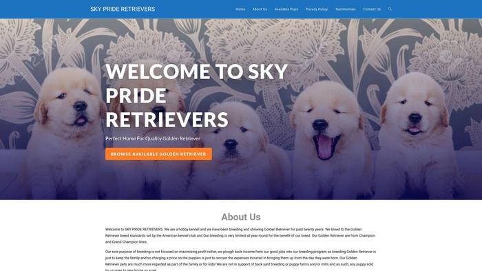 Skyprideretrievers.com - Golden Retriever Puppy Scam Review