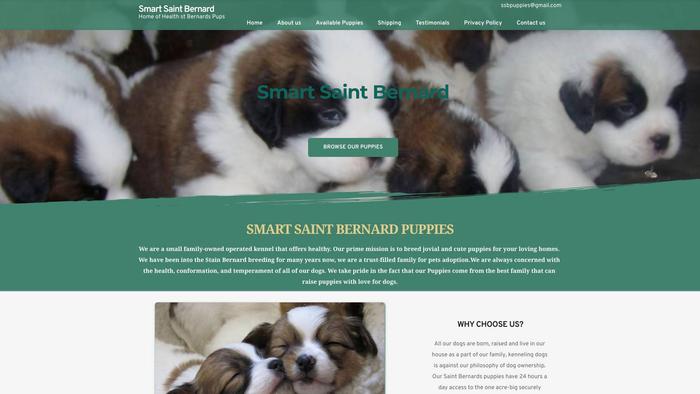 Smartbernards.com - Saint Bernard Puppy Scam Review