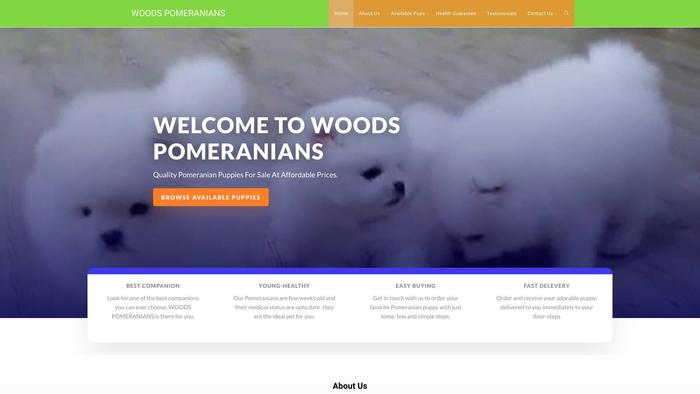 Woodspomeranians.com - Pomeranian Puppy Scam Review