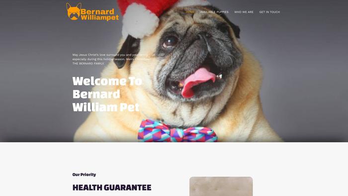 Bernardwilliampet.com - French Bulldog Puppy Scam Review