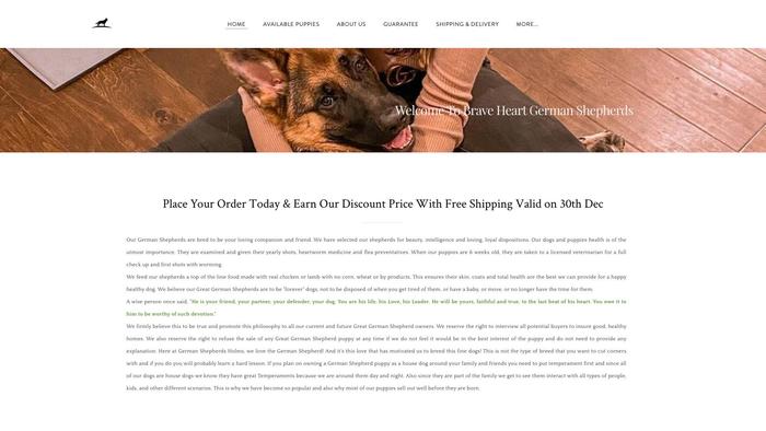 Braveshepherds.us - Germanshepherd Puppy Scam Review