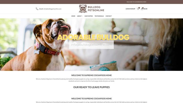 Bulldogpetsonline.com - Bulldog Puppy Scam Review