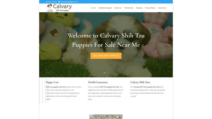 Calvaryshihtzus.com - Shihtzu Puppy Scam Review