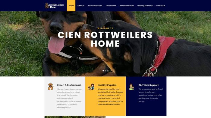 Cienrottweilershome.com - Rottweiler Puppy Scam Review