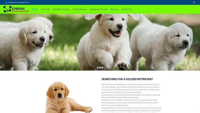 Cordialgoldenretrievers.com - Golden Retriever Puppy Scam Review