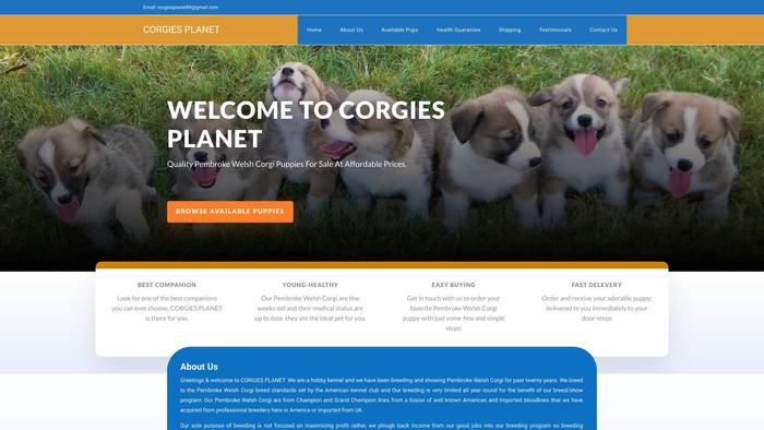 Corgiesplanet.com - Corgi Puppy Scam Review