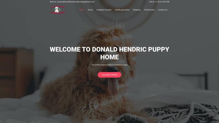 Donaldhendricmaltesepuppyhome.com - Maltese Puppy Scam Review