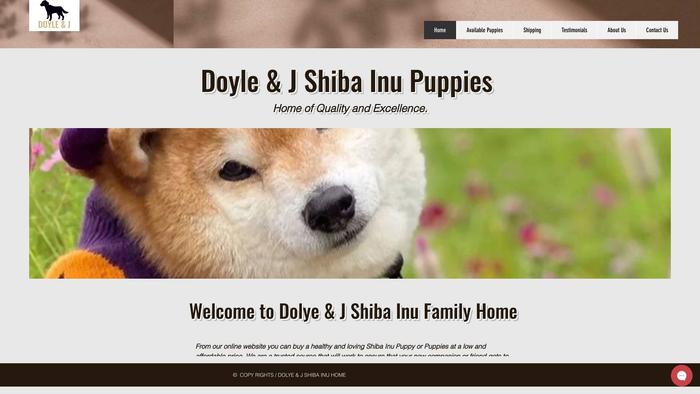 Doylejshibainuhome.com - Shibhainu Puppy Scam Review