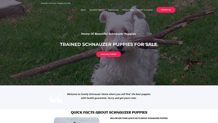 Familyschnauzerpups.com - Schnauzer Puppy Scam Review