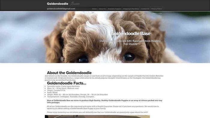 Goldendoodlebase.com - Golden Doodle Puppy Scam Review