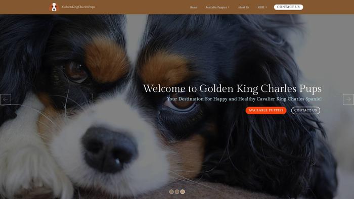 Goldenkingcharlespups.com - Cavalier King Charles Spaniel Puppy Scam Review